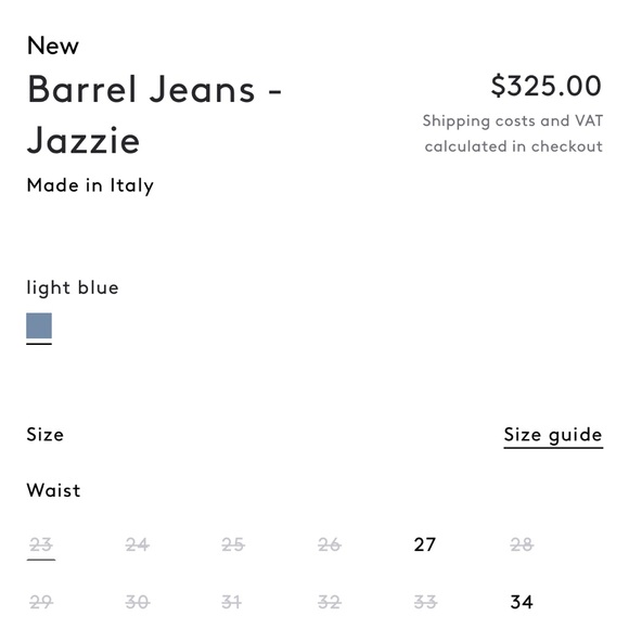 NWOT CLOSED Denim - Barrel Jeans - Jazzie in Light Blue - Size 23 - Picture 7 of 15